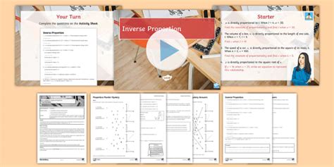 Ratio and Proportion Lesson 5: Inverse Proportion