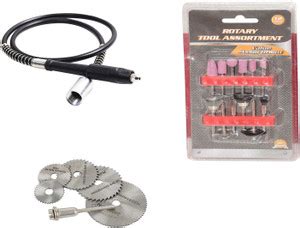 Digital Craft Die Grinder Shaft,12Pc Rotary Tools Set,6Pc Circular Saw ...