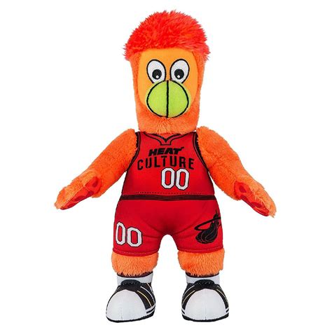 Bleacher Creatures Miami Heat Burnie 10" Plush Figure(Heat Culture City ...