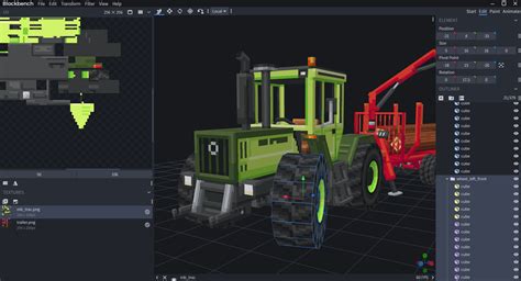 Free Block Bench Models 的图像结果