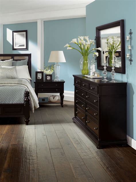 is dark wood bedroom furniture in style
