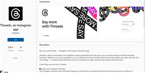 Image result for Threads App for Windows