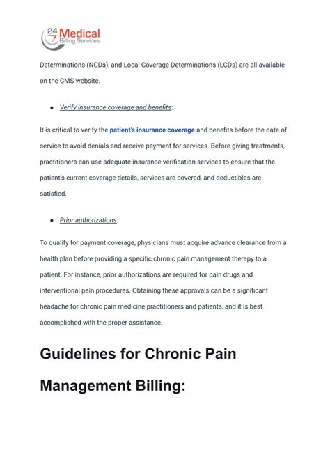 PPT - Medicare Billing for Chronic Pain Management_ Best Practices and ...