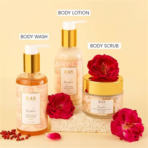 Brighten Lactic Acid Body Lotion | Himalayan Rose & Pink Pepper – RAS ...