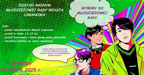 Wybory do Młodzieżowej Rady Miasta Limanowa – 15 maja 2025 - Limanowa.in