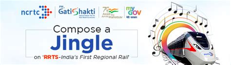 Compose a Jingle on RRTS-India's First Regional Rail | MyGov.in