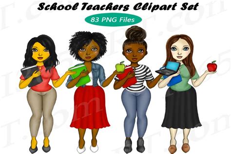 Female Teacher Clipart