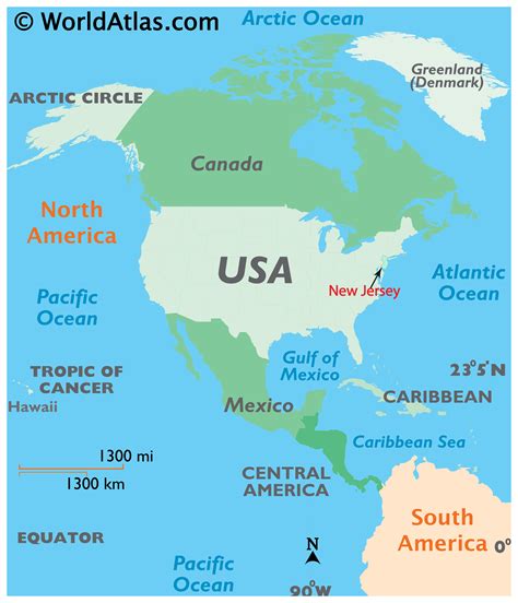 New Jersey Maps & Facts - World Atlas