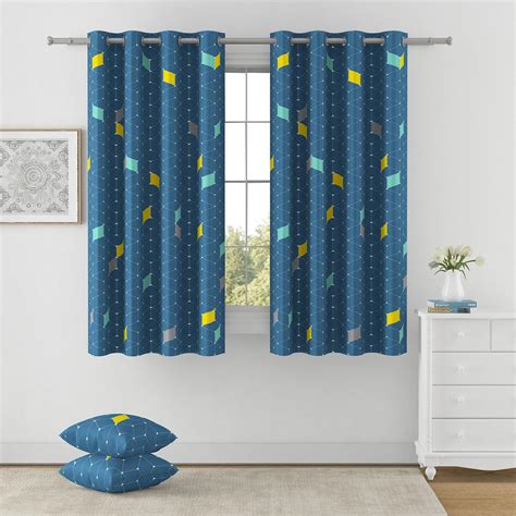 Buy SWAYAM Omega Printed Blackout Window Curtain from Swayam at just ...