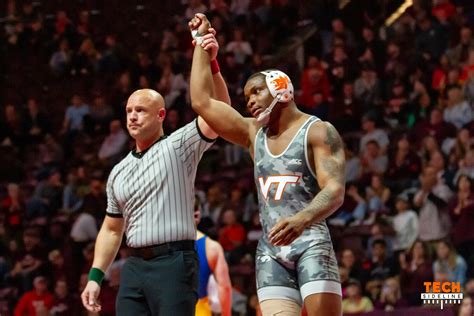 No. 8 Virginia Tech Wrestling Travels To Raleigh For ACC Tournament