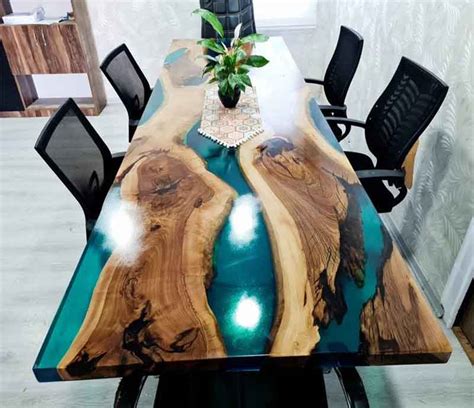 Luminous Epoxy Dining Table - Buildhub