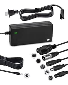 Uzi 54.6V2A Fast Charger (6 Plugs Universal) for 48V Electric Bike ...