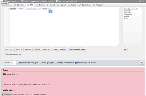 Image result for SQL Code Error