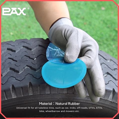 Buy PAX 30 Pcs 42mm Round Universal Tire and Tube Patch Repair Kits ...