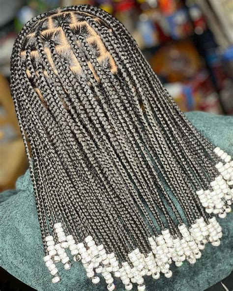 Braids Natural Hair With Beads at Martha Cannon blog