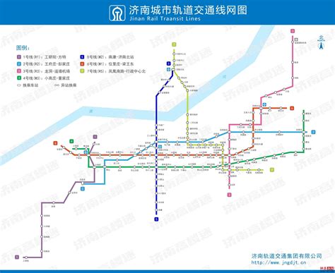 济南地铁线路图，2022最新济南地铁线路图，济南地铁地图-济南本地宝