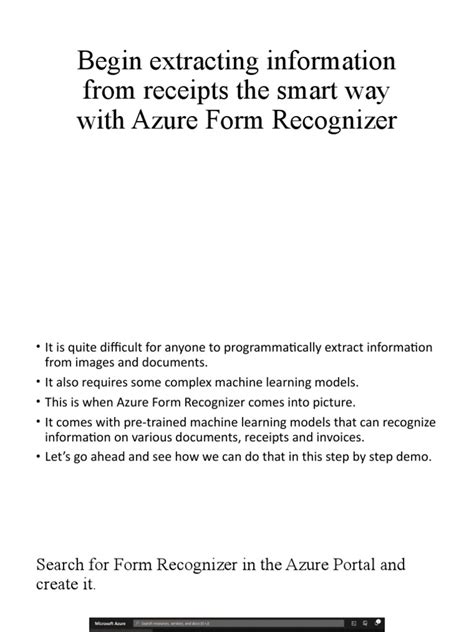 Image result for Form Recognizer SDK Extract JSON From PDF