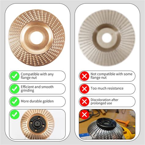 Buy Pomsare Wood Carving Disc Wood Shaping Disc Wood Shaper for Angle ...