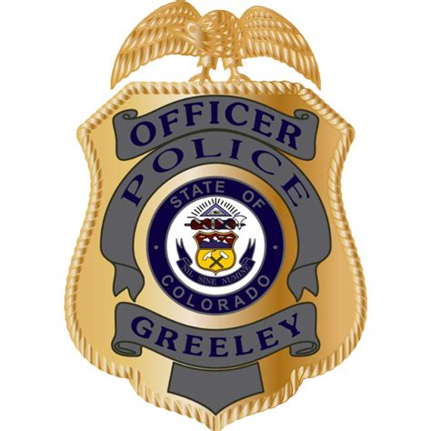 Greeley Police Department Ribbons (CO) - CFE-Tagman