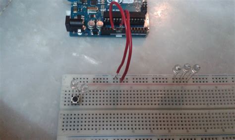 Image result for Arduino LED Breadboard Button