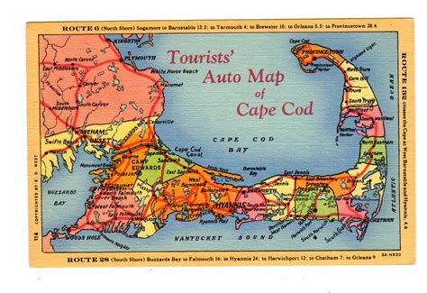 Detailed Map Of Cape Cod