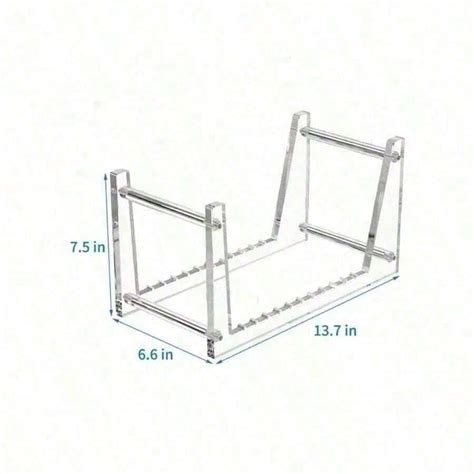 Clear Vinyl Record Stand Holder For Desktop Album Storage Acrylic Vinyl ...