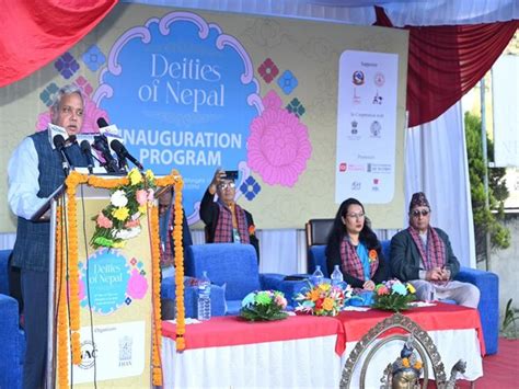 Indian envoy Naveen Srivastava inaugurates art exhibition on "Deities ...