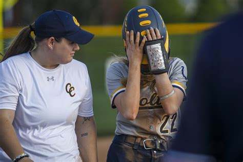 Cedar Cliff plays Central Dauphin during a high school softball game ...
