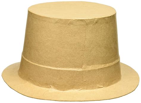Paper Mache Top Hat - 9 x 11 inches : Amazon.in: Home & Kitchen