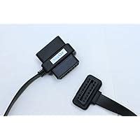 Mapout OBD 2 Male to Female 16 Core Extension Diagnostic Extender Cable ...