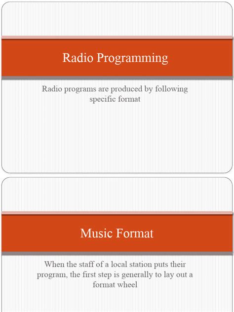 Radio Programs 的图像结果