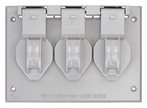 BELL, Aluminum, Outdoor Receptacles, Weatherproof Cover - 19L545|5093-0 ...
