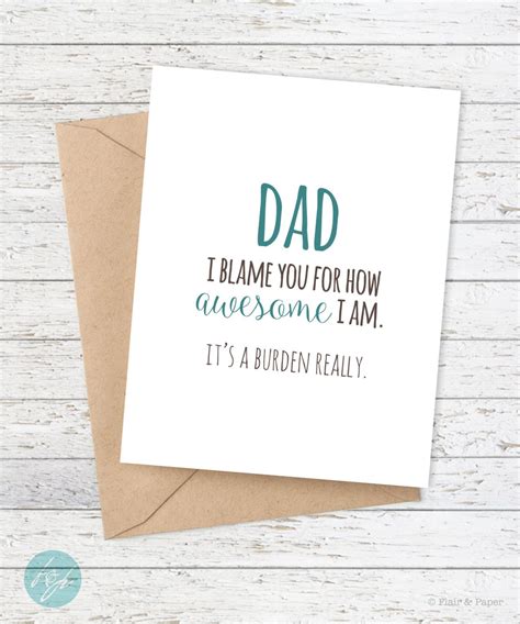 728+ homemade funny dad birthday cards