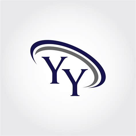 Monogram YY Logo Design By Vectorseller | TheHungryJPEG