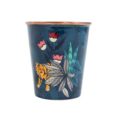 Buy Chumbak Copper Tumbler (Forest Blue, Small) Online at Low Prices in ...