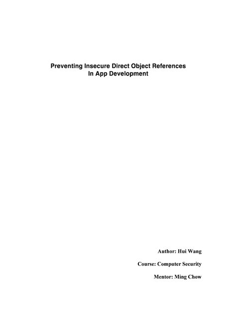 Image result for Insecure Direct Object Referencing