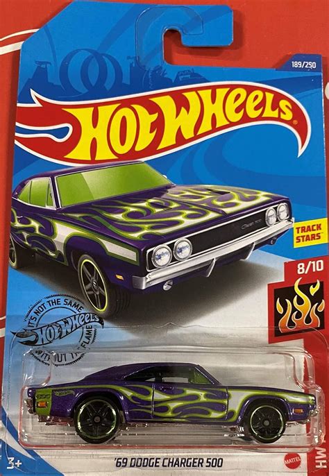 Hot Wheels Kid 69 Dodge Charger 500 189/250 Exclusive By Tiny Toes ...