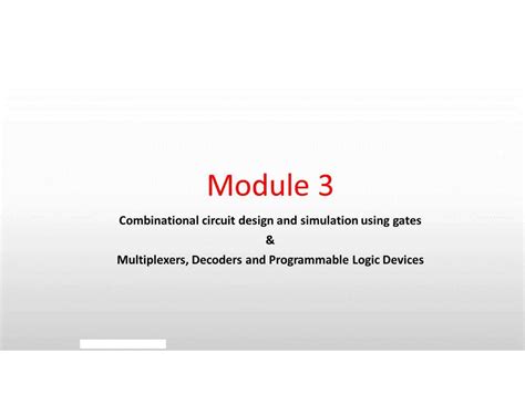 21CS33 ADE M3 PPT - analog and digital electronics - Studocu
