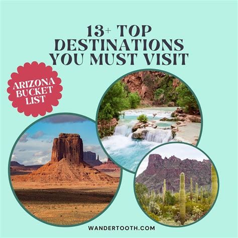 13+ Bucket List Destinations in Arizona You Must Visit - Wandertooth Travel