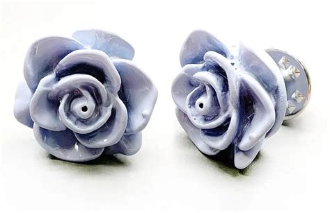 L A Smith | LA Smith Blue Flower Clutch Pin - MENSWEARR - House of ...
