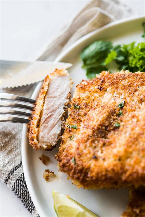 Crispy Pork Cutlets - Isabel Eats