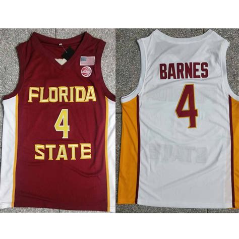 Men's Retro Scottie Barnes Florida State Seminoles Basketball Jersey ...