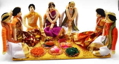 justhandmade Woolen Traditional Marriage Stage Set | Pelli Mandapam ...
