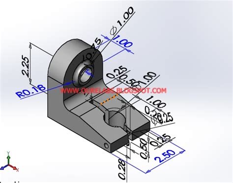 Image result for SolidWorks Part Drawing