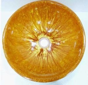 ASHA Table Top Resin Wash Basin 14x14 Inch (gold) Table Top Basin Price ...