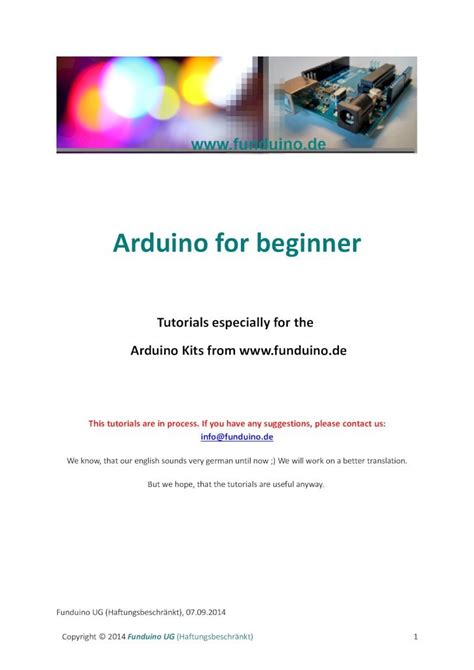 Image result for Arduino Tutorial Download