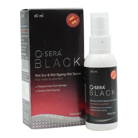 Q-Sera Black Hair Serum 60 ml Price, Uses, Side Effects, Composition ...