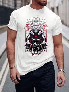 SQF Graphic Print Men Round Neck White T-Shirt - Buy SQF Graphic Print ...