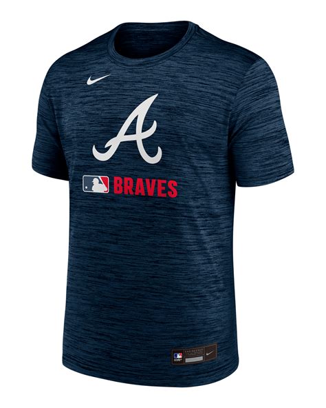 Atlanta Braves Authentic Collection Velocity Men's Nike Dri-FIT MLB T ...