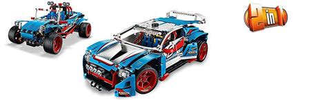 LEGO Boy's Technic Rally Car Building Blocks (Multicolor, 10 to 16 ...